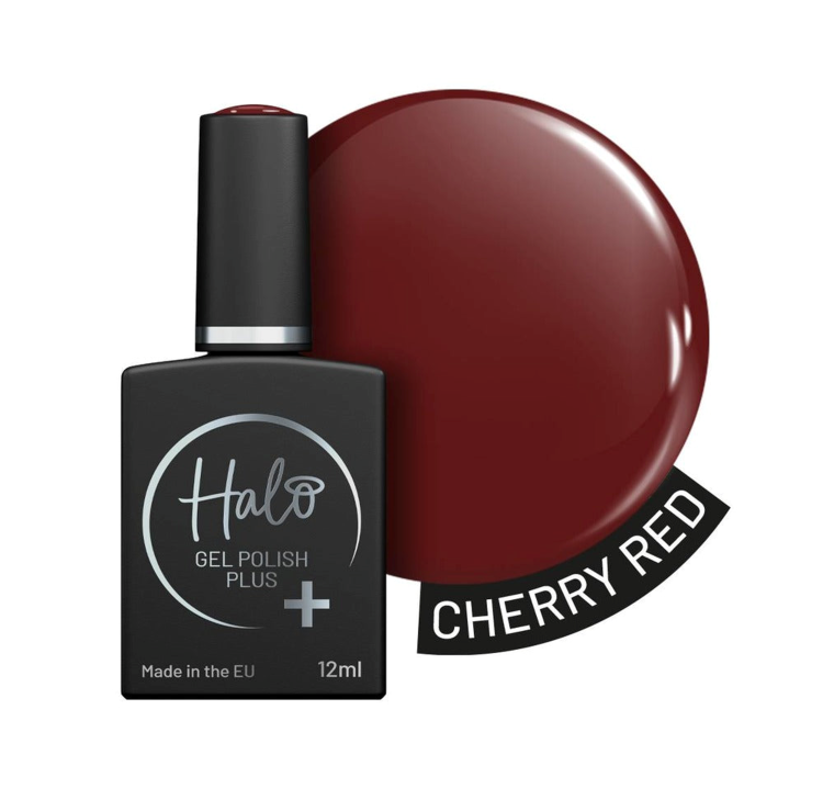 HALO GEL POLISH PLUS CHERRY RED - 12ML - HEMA FREE
