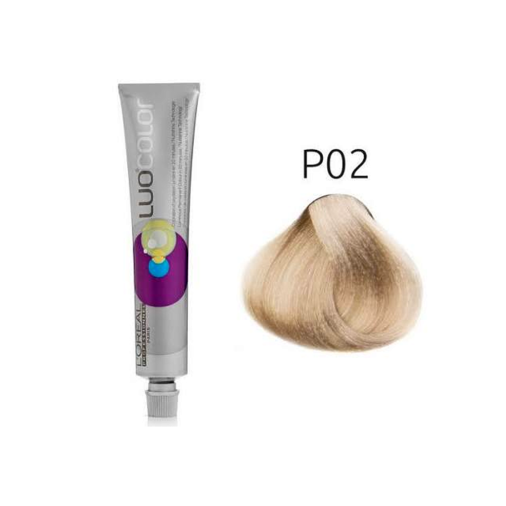 LUO PERMANENT HAIR COLOUR 50ml PO2