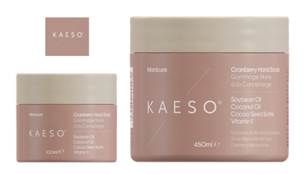 KAESO MANICURE CRANBERRY HAND SCRUB