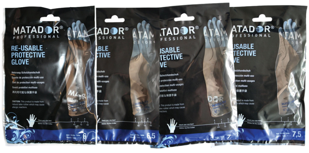 MATADOR PROFESSIONAL RE-USABLE PROTECTIVE GLOVES