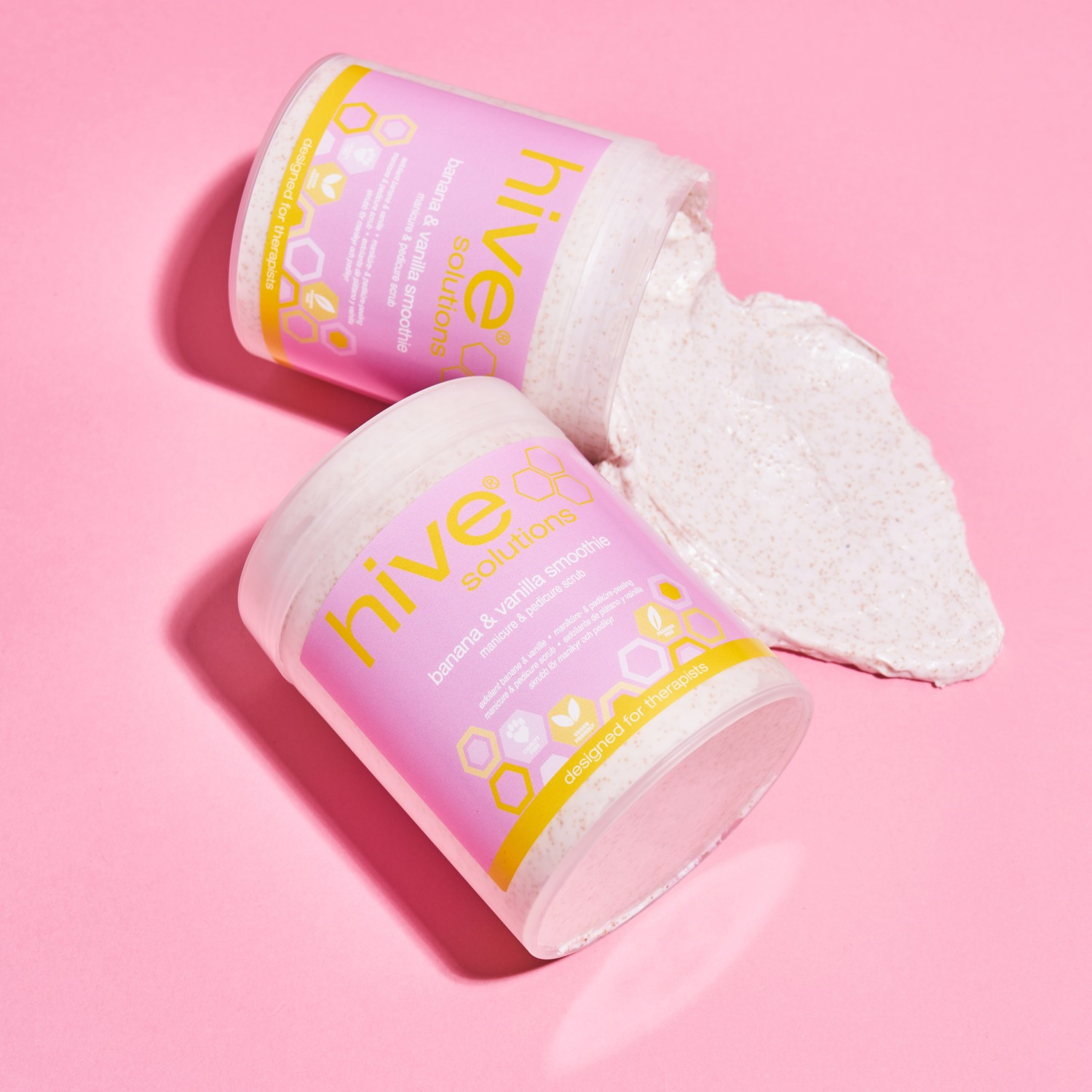 HIVE BANANA & VANILLA SMOOTHIE SCRUB - 500ml - Image 2