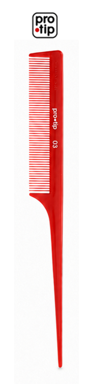 PRO-TIP RED COMB 03 - PLASTIC PIN TAIL