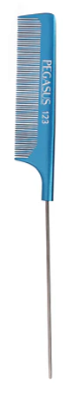 PEGASUS - EXTRA LONG PIN TAIL COMB BLUE