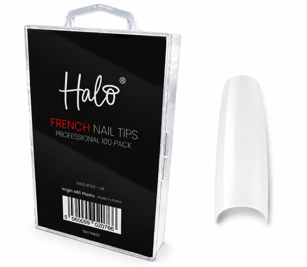 PURE FRENCH TIPS - (100'S) SIZE 1-10