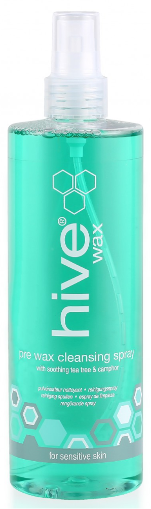 HIVE PRE WAX CLEANSING SPRAY WITH TEATREE OIL - 400ml