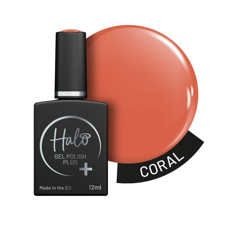 HALO GEL POLISH PLUS CORAL - 12ML - HEMA FREE