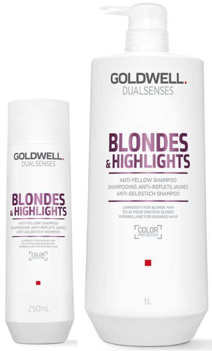 GOLDWELL DUALSENSES BLONDES & HIGHLIGHTS ANTI-YELLOW SHAMPOO