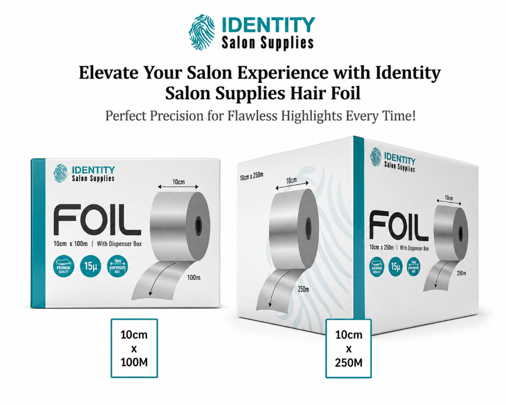 IDENTITY REGULAR HAIR FOIL 10CM X 100M - Image 3