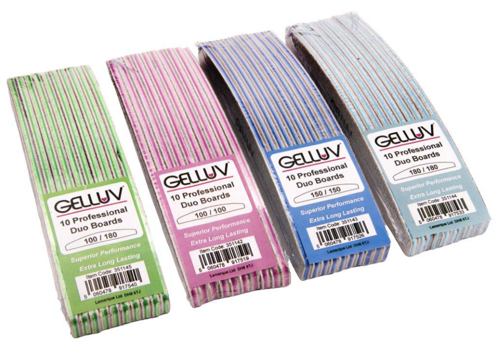 GELLUV DUO BOARDS 100/100 GRIT (PINK) - Image 4