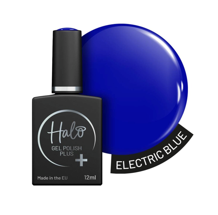 HALO GEL POLISH PLUS ELECTRIC BLUE - 12ML - HEMA FREE