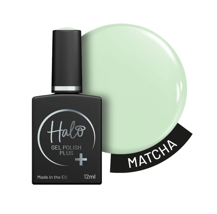 HALO GEL POLISH PLUS MATCHA - 12ML - HEMA FREE