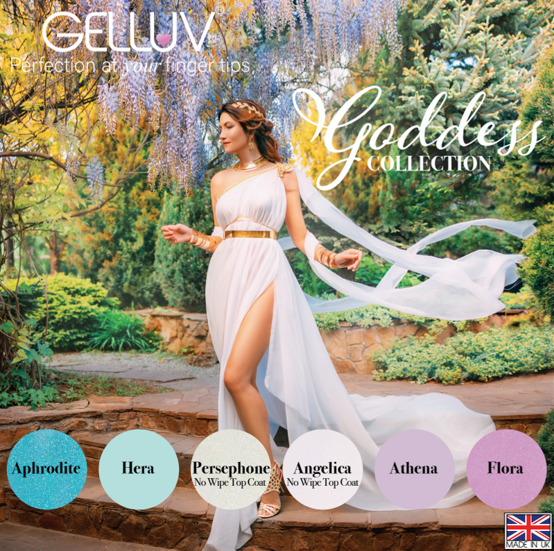 GELLUV GEL POLISH - PERSEPHONE - 8ml - NON WIPE TOP COAT - Image 2