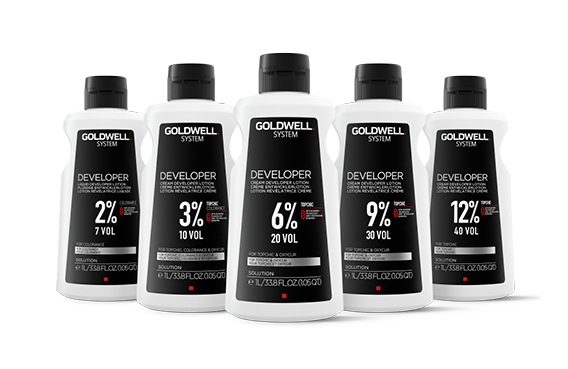 GOLDWELL TOPCHIC CREAM DEVELOPER 1 LITRE