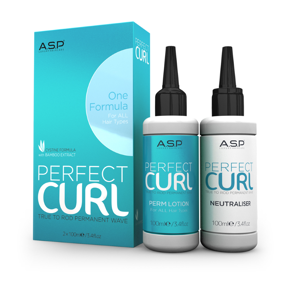 A.S.P PERFECT CURL PERM (100ml Lotion & Neutraliser)