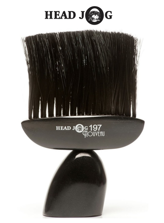 HEAD JOG NOUVEAU NECK BRUSH - BLACK