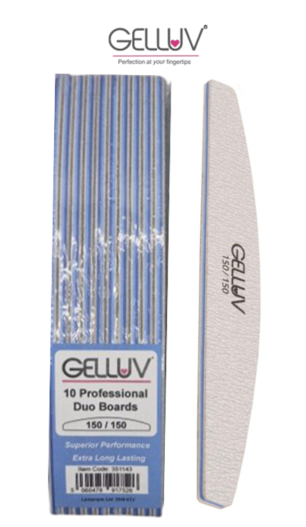GELLUV DUO BOARDS 150/150 GRIT (DARK BLUE)