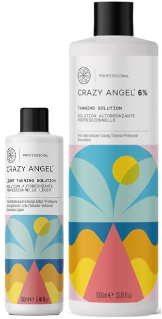 CRAZY ANGEL PROFESSIONAL TANNING SOLUTION LIGHT (6%)