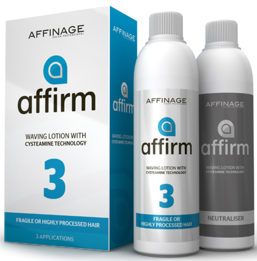 A.S.P AFFIRM WAVING PERM LOTION (No.3 - Bleached Hair)