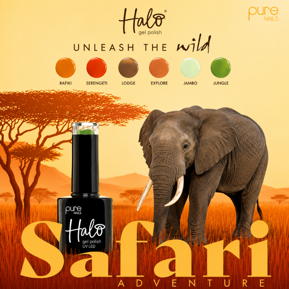 HALO GEL POLISH SERENGETI - 8ML (SAFARI) - HEMA FREE - Image 2
