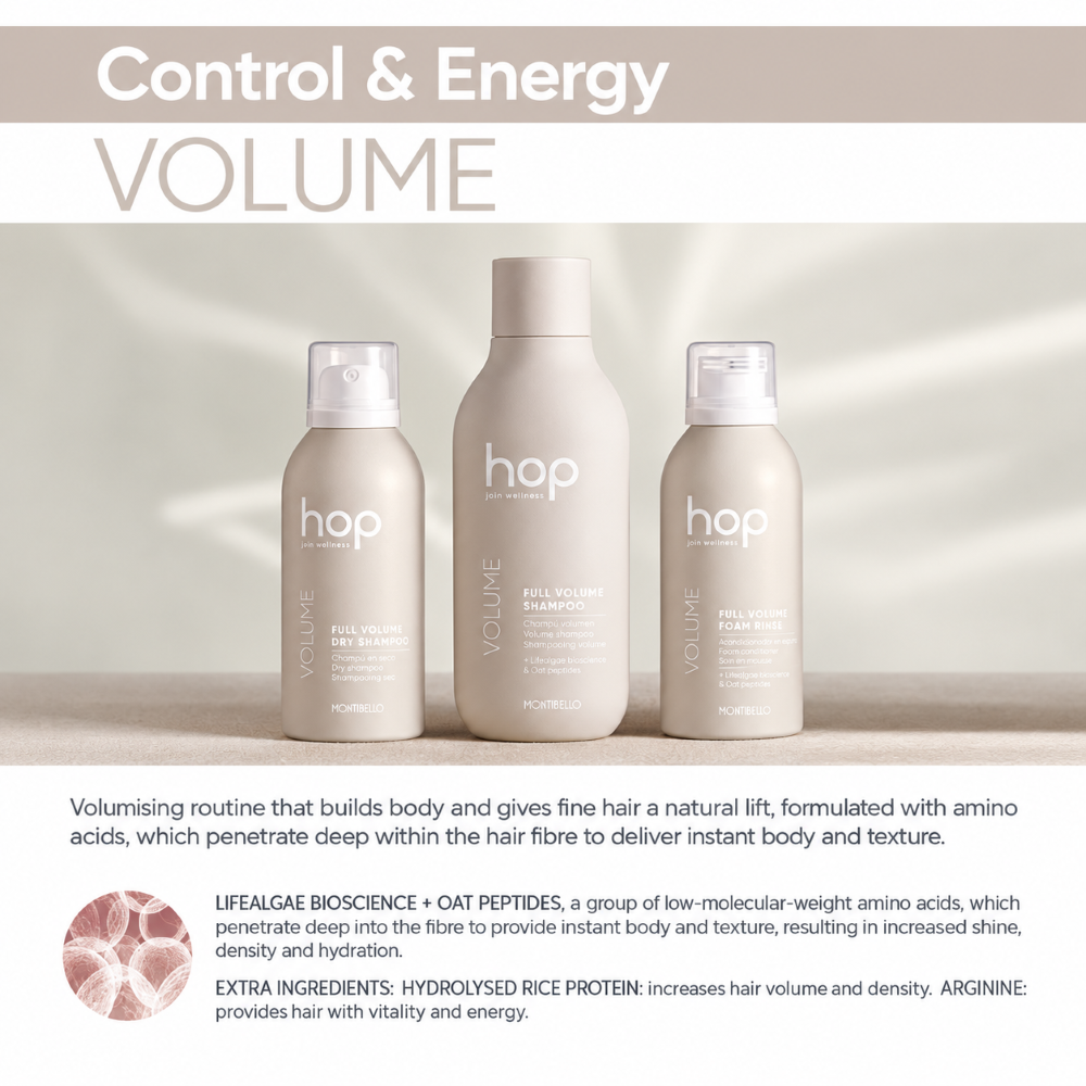MONTIBELLO HOP FULL VOLUME DRY SHAMPOO - 150ml - Image 2