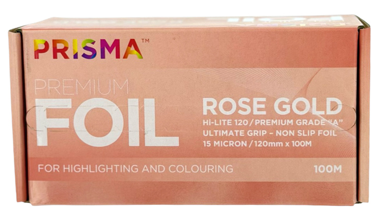 PRISMA FOIL ROLL - ROSE GOLD 12CM X 100M - Image 2