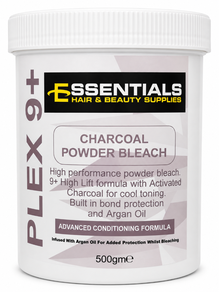 ESSENTIALS CHARCOAL 9+ LEVEL PLEX BLEACH 500G