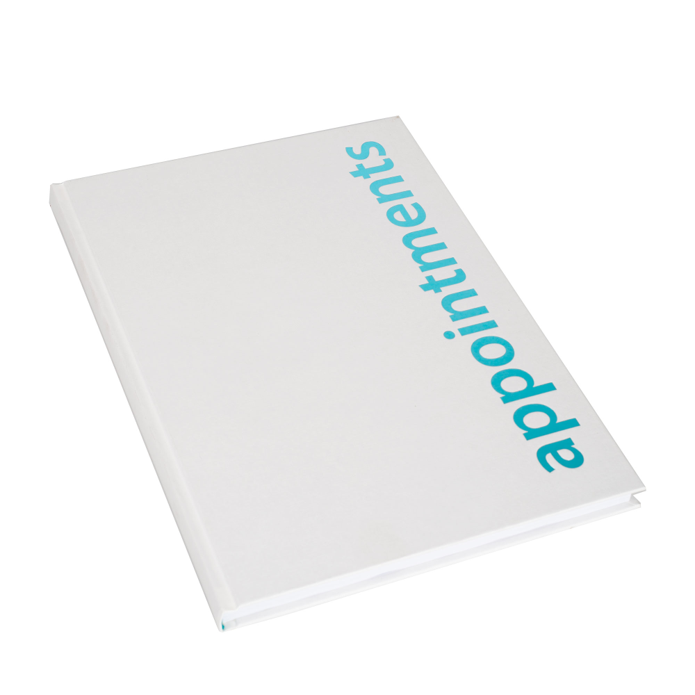 6 COLUMN APPT BOOK - WHITE (ESSENTIALS)