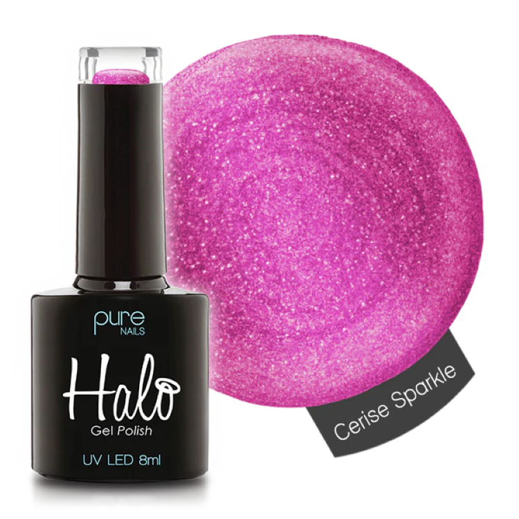 HALO GEL POLISH CERISE SPARKLE - 8ML