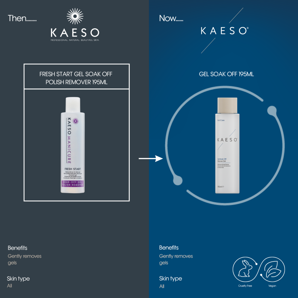 KAESO FRESH START SOAK OFF GEL REMOVER 195ML - Image 2