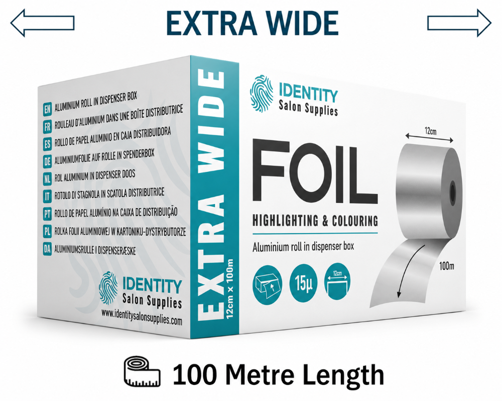 IDENTITY EXTRA WIDE FOIL 12CM X 100M