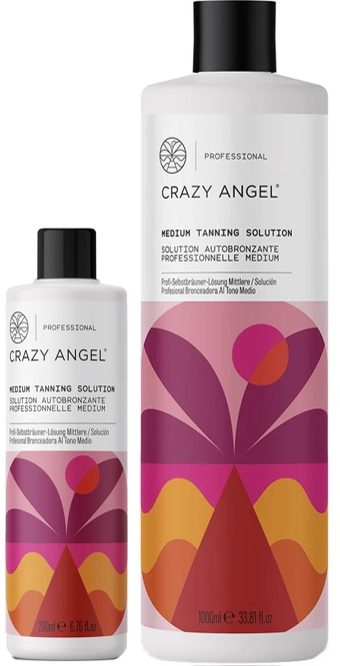 CRAZY ANGEL PROFESSIONAL TANNING SOLUTION MEDIUM (9%)