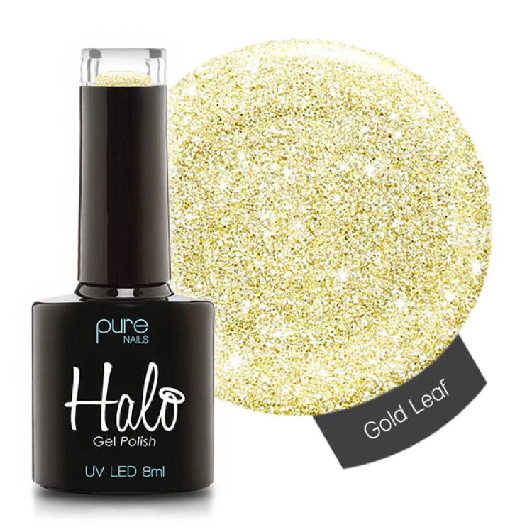 HALO GEL POLISH GOLD LEAF - 8ML