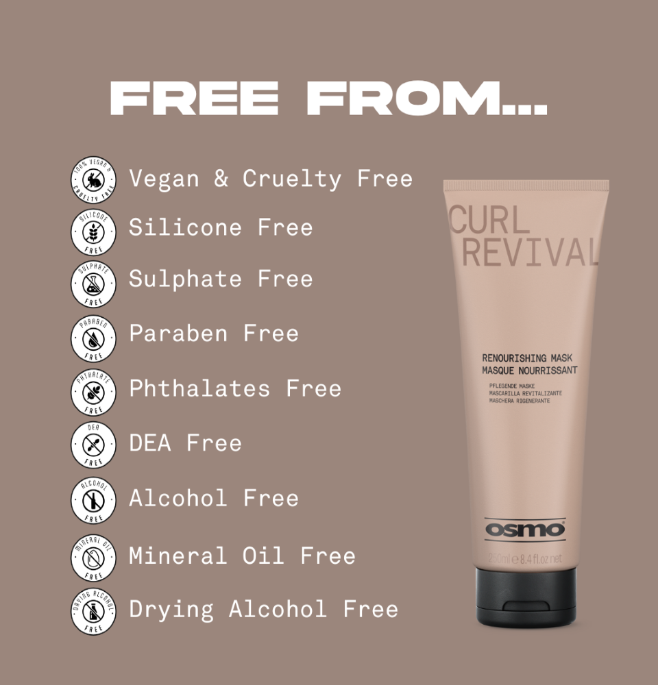 OSMO CURL REVIVAL MASK 250ML - Image 4
