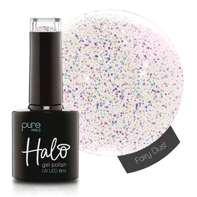 HALO FAIRY DUST GLITTER TOP COAT - 8ML - Image 3
