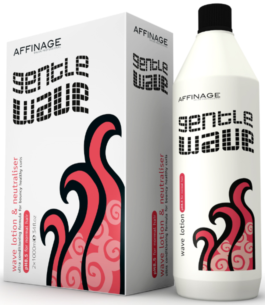 A.S.P AFFINAGE GENTLE WAVE PERM LOTION (1 Litre Twin - Normal Hair)