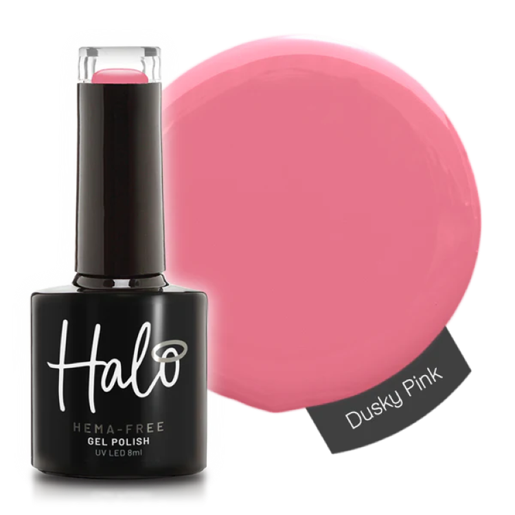 HALO GEL POLISH DUSKY PINK - 8ML - HEMA FREE