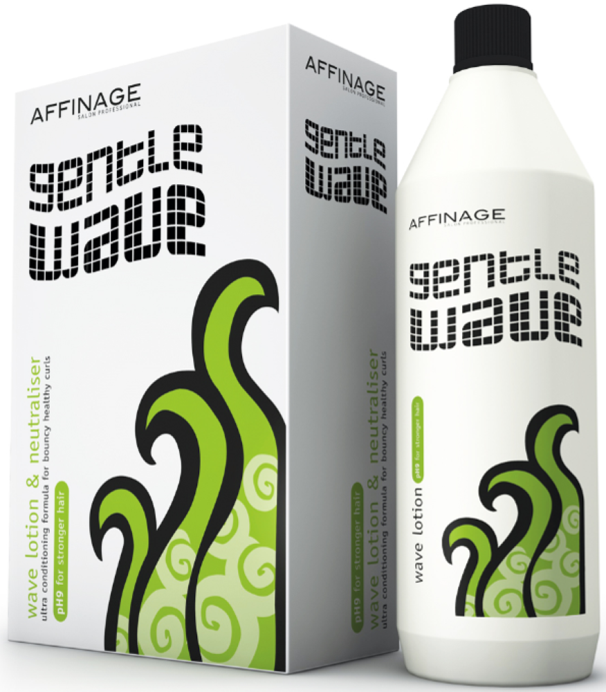 A.S.P AFFINAGE GENTLE WAVE PERM LOTION (1 Litre Twin - Resistant Hair)