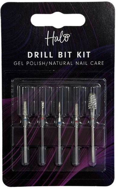 HALO GEL POLISH/NATURAL NAIL CARE DRILL BIT KIT