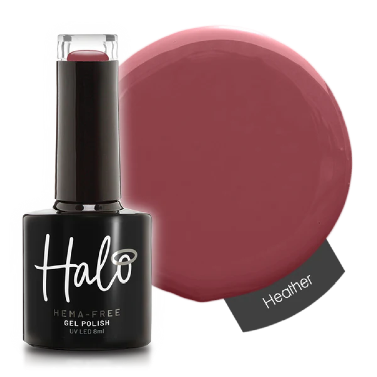 HALO GEL POLISH HEATHER - 8ML - HEMA FREE