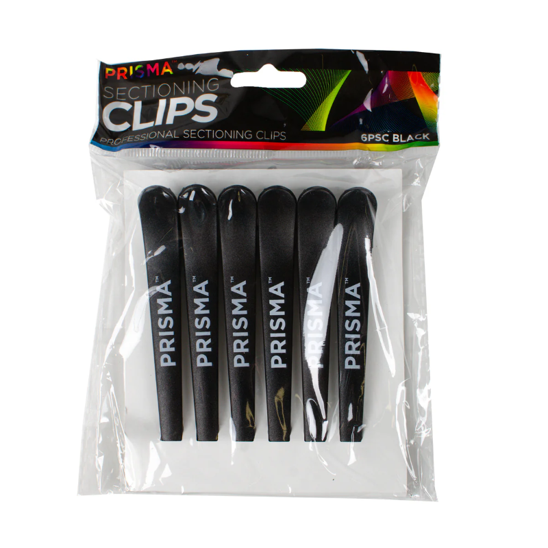 PRISMA SECTIONING CLIPS - BLACK (6PCS)