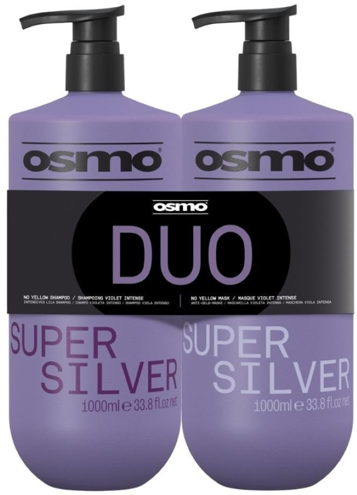 OSMO SUPER SILVER NO YELLOW 1 LITRE DUO PACK