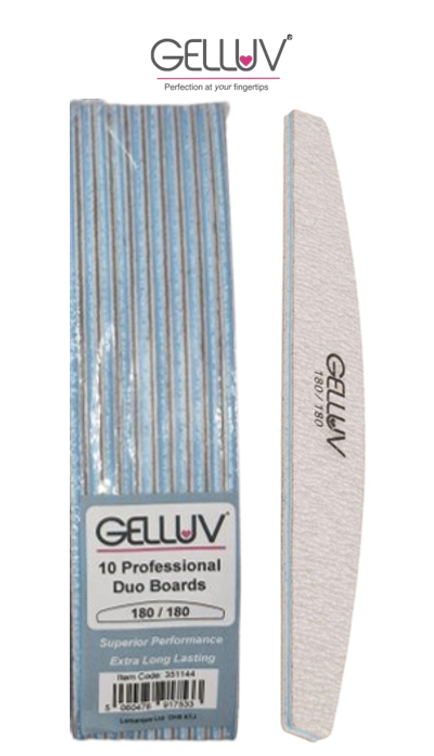 GELLUV DUO BOARDS 180/180 GRIT (LIGHT BLUE)