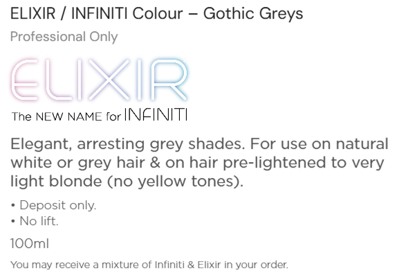 A.S.P ELIXIR (INFINITI) GOTHIC GREYS SERIES - 100ml - Image 3