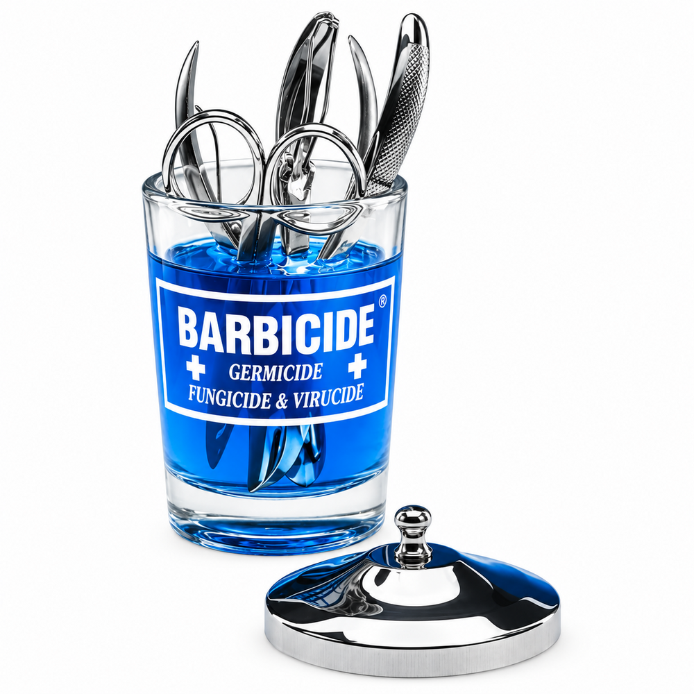 BARBICIDE DISINFECTANT JAR - MANICURE