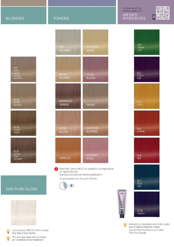 A.S.P PURE TONE SHADE GUIDE - Image 3