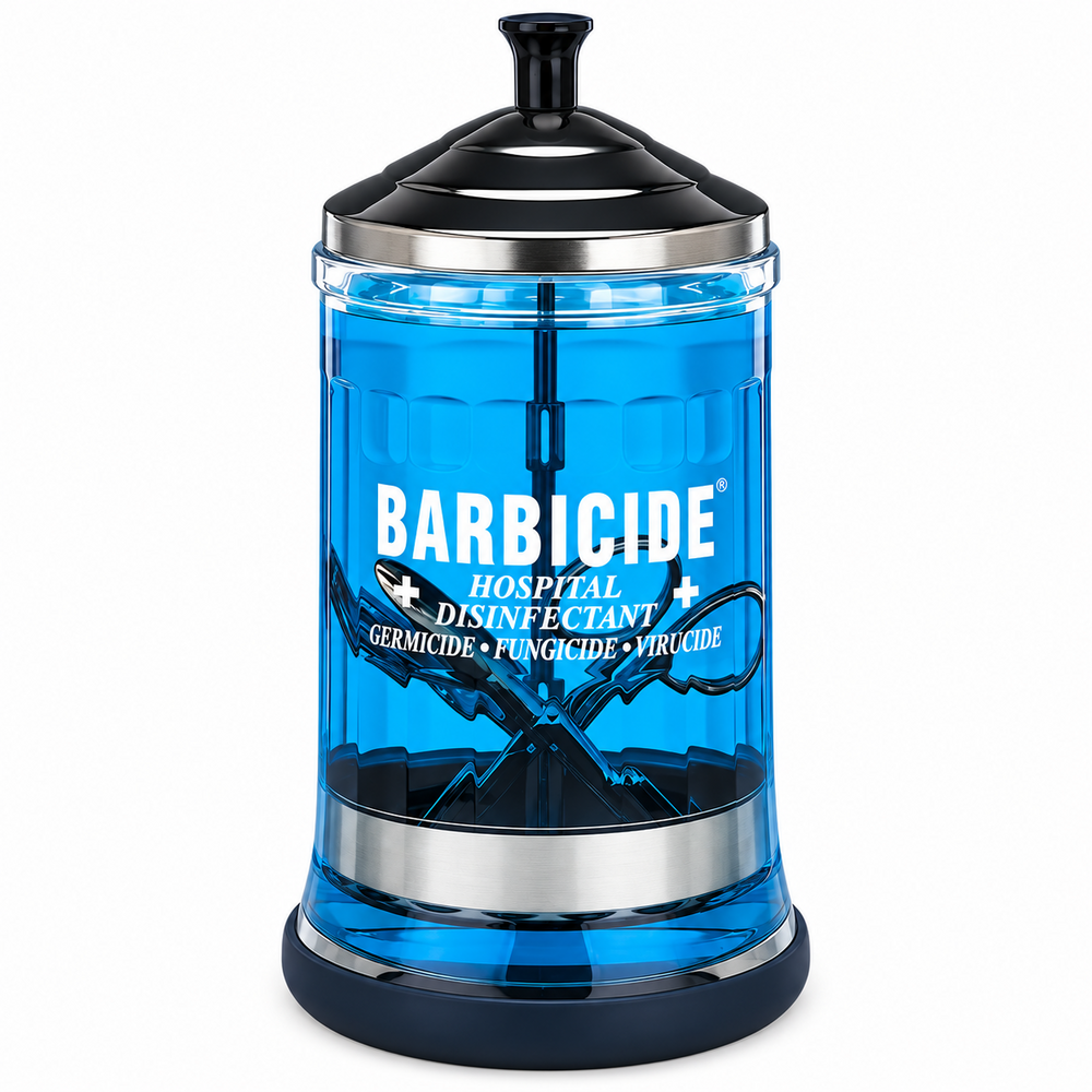 BARBICIDE DISINFECTANT JAR - MID SIZE