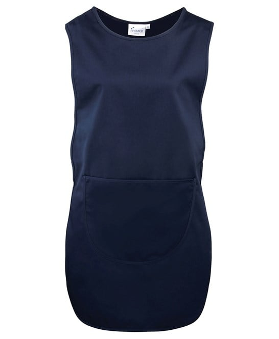 SALON TABARB LONG LENGTH - WITH POCKETS (Navy)