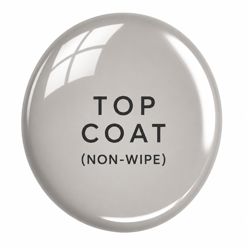 HALO NON-WIPE TOP COAT 15ML - HEMA FREE - Image 2