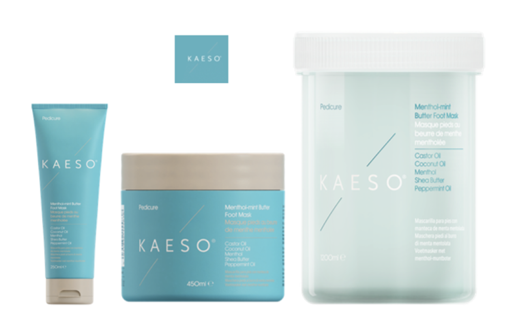 KAESO PEDICURE MENTHOL MINT BUTTER MASK