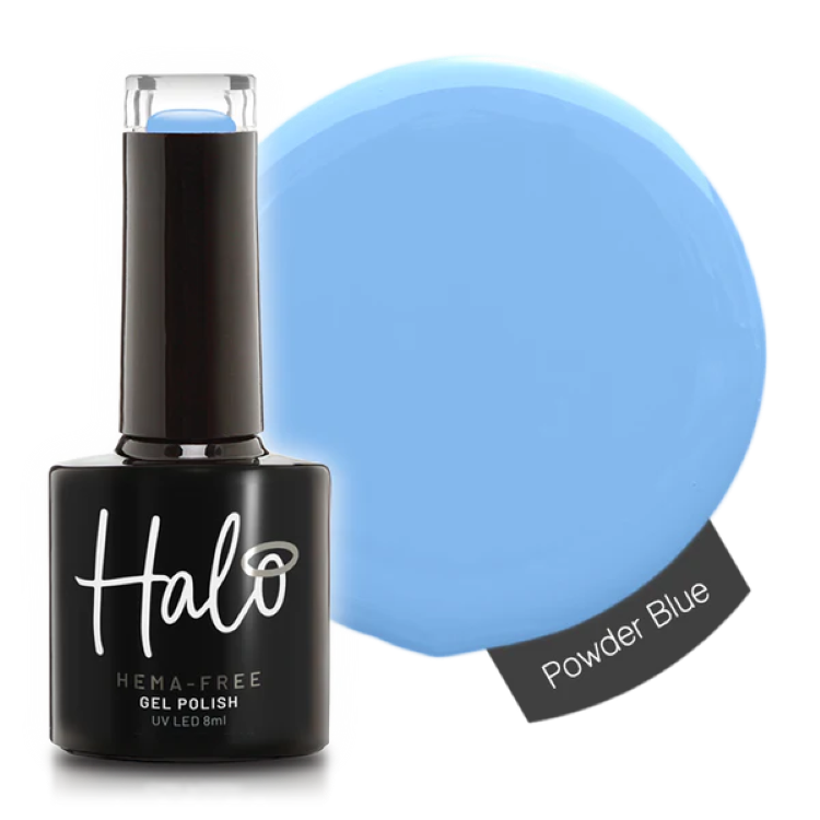 HALO GEL POLISH POWDER BLUE - 8ML - HEMA FREE